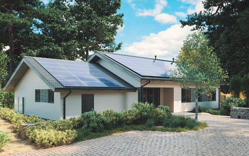 Hybrid Inverter Rooftop PV Diagram